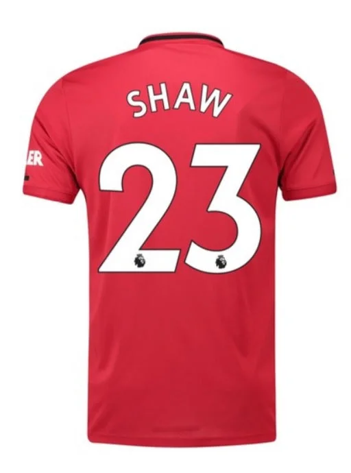 Luke Shaw 19/20 Home Jersey-AFC Youth Football Jerseys -