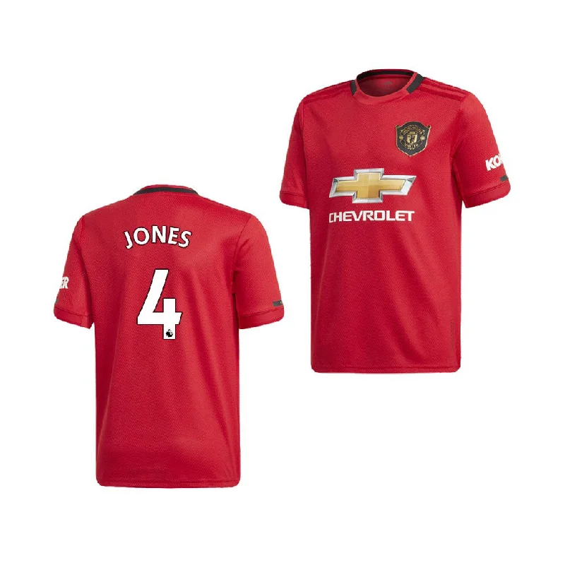 Manu Phil Jones Youth 19/20 Home Jersey-AFC Player Jerseys for Fans -