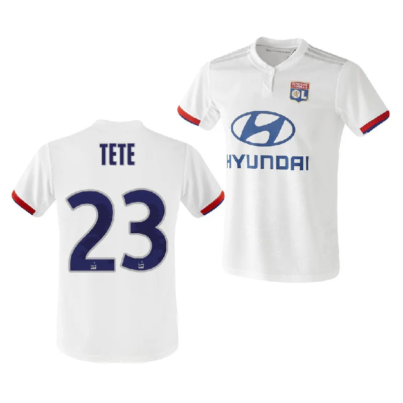 OL Kenny Tete 19/20 Home Jersey-AFC 100th Anniversary Jerseys -