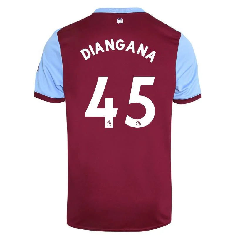 West Ham Diangana 19/20 Home Jersey-AFC Limited Run Jerseys -