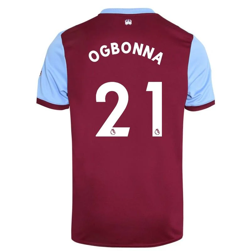 West Ham Ogbonna 19/20 Home Jersey-AFC Vintage Football Jerseys -