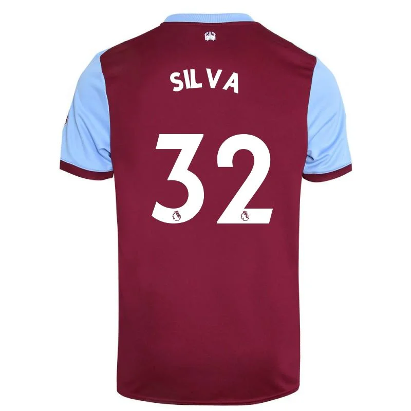 West Ham Silva 19/20 Home Jersey-AFC Autographed Jerseys -